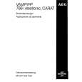 AEG VAMPYR768ICARAT Owners Manual AEG VAMPYR768ICARAT Owners Manual