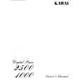 KAWAI 1000 Owners Manual KAWAI 1000 Owners Manual