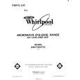 WHIRLPOOL RM973BXPT0 Parts Catalog WHIRLPOOL RM973BXPT0 Parts Catalog