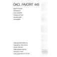 AEG FAV445WBNL Owners Manual AEG FAV445WBNL Owners Manual