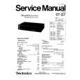 TECHNICS STG7 Service Manual TECHNICS STG7 Service Manual