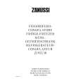 ZANUSSI ZI922/10 Owners Manual ZANUSSI ZI922/10 Owners Manual
