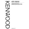KENWOOD KR-V8010 Owners Manual KENWOOD KR-V8010 Owners Manual