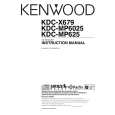 KENWOOD KDCMP6025 Owners Manual KENWOOD KDCMP6025 Owners Manual
