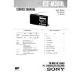 SONY ICFM300L Service Manual SONY ICFM300L Service Manual