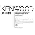KENWOOD DPX6020 Owners Manual KENWOOD DPX6020 Owners Manual