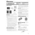 PIONEER S-MS800CR/XJM/E Owners Manual PIONEER S-MS800CR/XJM/E Owners Manual