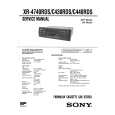SONY XR4740RDS Service Manual SONY XR4740RDS Service Manual