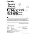 PIONEER HDJ-2000/XZC1/CN5 Service Manual PIONEER HDJ-2000/XZC1/CN5 Service Manual