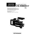 PIONEER VE-M800/HB Owners Manual PIONEER VE-M800/HB Owners Manual