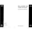 AEG LAV1260-10 Owners Manual AEG LAV1260-10 Owners Manual
