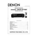DENON DCD2700 Service Manual DENON DCD2700 Service Manual