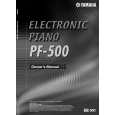YAMAHA PF-500 Owners Manual YAMAHA PF-500 Owners Manual