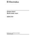 ELECTROLUX EON3701W Owners Manual ELECTROLUX EON3701W Owners Manual