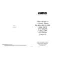 ZANUSSI ZI9454X Owners Manual ZANUSSI ZI9454X Owners Manual