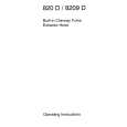 AEG 8209D m Owners Manual AEG 8209D m Owners Manual