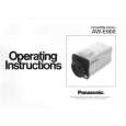 PANASONIC AWE600 Owners Manual PANASONIC AWE600 Owners Manual