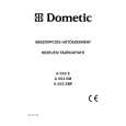 DOMETIC A552EBP Owners Manual DOMETIC A552EBP Owners Manual