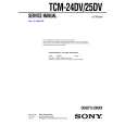 SONY TCM24DV Service Manual SONY TCM24DV Service Manual