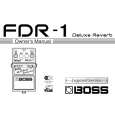 BOSS FDR-1 Owners Manual BOSS FDR-1 Owners Manual