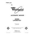 WHIRLPOOL LA9300XTF1 Parts Catalog WHIRLPOOL LA9300XTF1 Parts Catalog