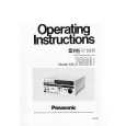 PANASONIC AG-7500B Owners Manual PANASONIC AG-7500B Owners Manual