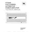 JBL GTQ400 Service Manual JBL GTQ400 Service Manual