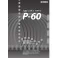 YAMAHA P-60 Owners Manual YAMAHA P-60 Owners Manual