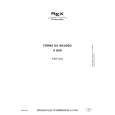 REX-ELECTROLUX FGT010B Owners Manual REX-ELECTROLUX FGT010B Owners Manual