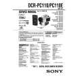 SONY DCR-PC110 Owners Manual SONY DCR-PC110 Owners Manual