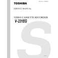 TOSHIBA V-231EG Service Manual TOSHIBA V-231EG Service Manual