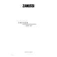 ZANUSSI ZF67 Owners Manual ZANUSSI ZF67 Owners Manual