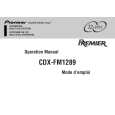PIONEER CDX-FM1289/XN/UC Owners Manual PIONEER CDX-FM1289/XN/UC Owners Manual