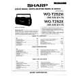 SHARP WQT252H Service Manual SHARP WQT252H Service Manual