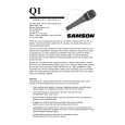 SAMSON Q1 Owners Manual SAMSON Q1 Owners Manual
