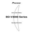 PIONEER BD-V3000/KUXJ Owners Manual PIONEER BD-V3000/KUXJ Owners Manual