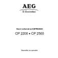 AEG CP2500 Owners Manual AEG CP2500 Owners Manual