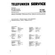 TELEFUNKEN HS1700 Service Manual TELEFUNKEN HS1700 Service Manual