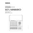 YAMAHA EM2820 Owners Manual YAMAHA EM2820 Owners Manual