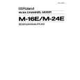 ROLAND M24E Owners Manual ROLAND M24E Owners Manual