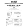 HITACHI RAS18CH1 Owners Manual HITACHI RAS18CH1 Owners Manual