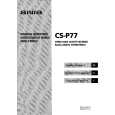 AIWA CSP77 Owners Manual AIWA CSP77 Owners Manual