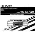 SHARP VC-A67GM Owners Manual SHARP VC-A67GM Owners Manual
