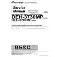 PIONEER DEH-3700MP/X1P/EW Service Manual PIONEER DEH-3700MP/X1P/EW Service Manual