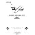 WHIRLPOOL MW3520XP2 Parts Catalog WHIRLPOOL MW3520XP2 Parts Catalog