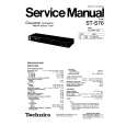 TECHNICS STS76 Service Manual TECHNICS STS76 Service Manual