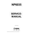 CANON NP6035 Parts Catalog CANON NP6035 Parts Catalog