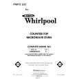 WHIRLPOOL MW8650XL0 Parts Catalog WHIRLPOOL MW8650XL0 Parts Catalog