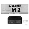 YAMAHA M-2 Owners Manual YAMAHA M-2 Owners Manual