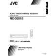 JVC RX-D201S for AS Owners Manual JVC RX-D201S for AS Owners Manual
